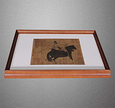 南岗书画装裱配框服务案例